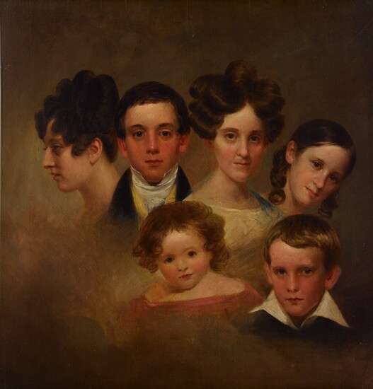 Group Family Portrait, Thomas Sully