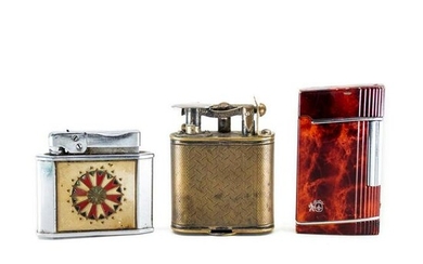 Group of 3 Calibri, Dunhill, and Rogers Lighters