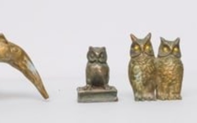 Group of Antique Metal Animals