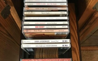 Group of (mostly Country) Music CDs
