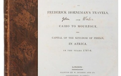 [HORNEMAN, Frederick (1772–1901)]. The Journal of