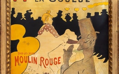Henri de Toulouse-Lautrec "Moulin Rouge" Poster