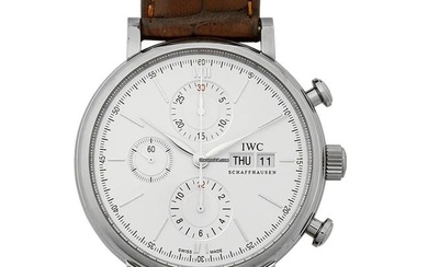 IWC Portofino Chronograph IW391027 - Portofino Chronograph Automatic Silver Dial Men's Watch