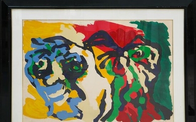 Karel Appel (Dutch, 1921-2006) Color Lithograph