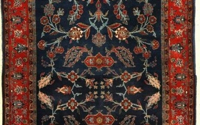Kashan fine, Persia, around 1920, Manchester wool