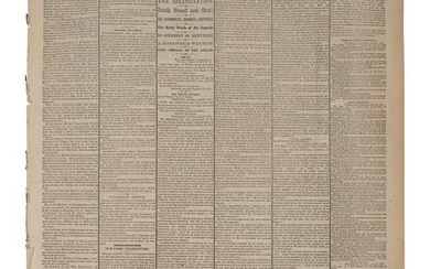 [LINCOLN, Abraham (1809-1865) - ASSASSINATION]. New York Semi-Weekly Tribune. New York: 28 April