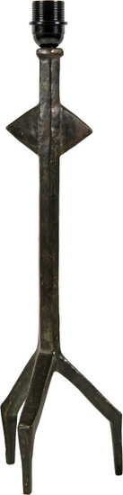 Alberto Giacometti - Borgonovo 1901 - 1966 Chur - Lampe modèle "à double ailettes"