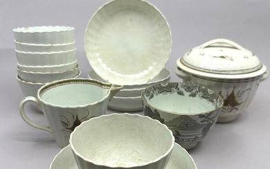 Lot of Leeds and English Pearlware Ceramics