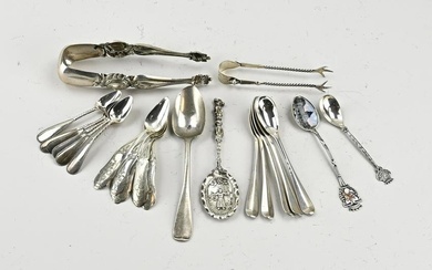 Lot of silver cutlery, various