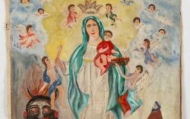 Luz Caballero de Gonzalez (Mexico, 1900-1990) Painting
