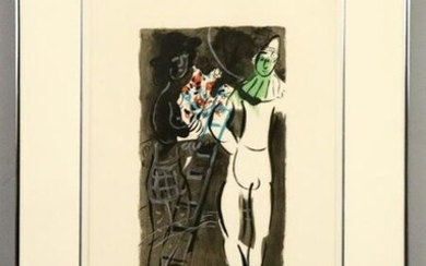 M. Chagall Color Lithograph