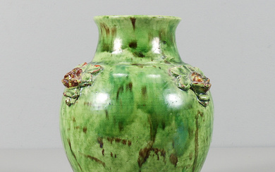 MARTIN ANDERSSON. vase, glazed earthenware, Arvika, signed.