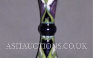 MOORCROFT Long Neck VASE Signed(Please Note This Lot WILL...