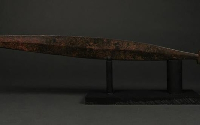 MUGHAL IRON SPEAR ON STAND