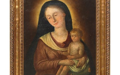 Madonna with Child (Mater Divinae Gratiae), Anonymous painter of the 18th/19th century