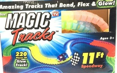 Magic Tracks Glow in the Dark Race Track, Box