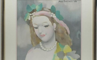 Marie Laurencin (after) Paint-Enhanced Print