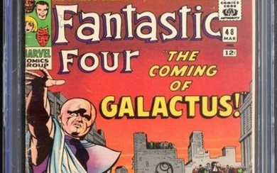 Marvel Comics FANTASTIC FOUR #48, CGC 5.0