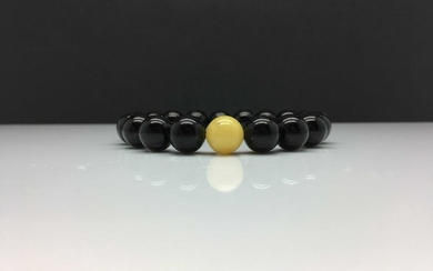 Marvellous Amber Bracelet made from Round Amber beads