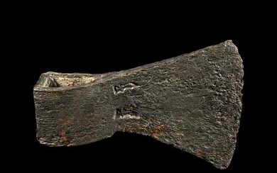 Medieval Iron Axehead