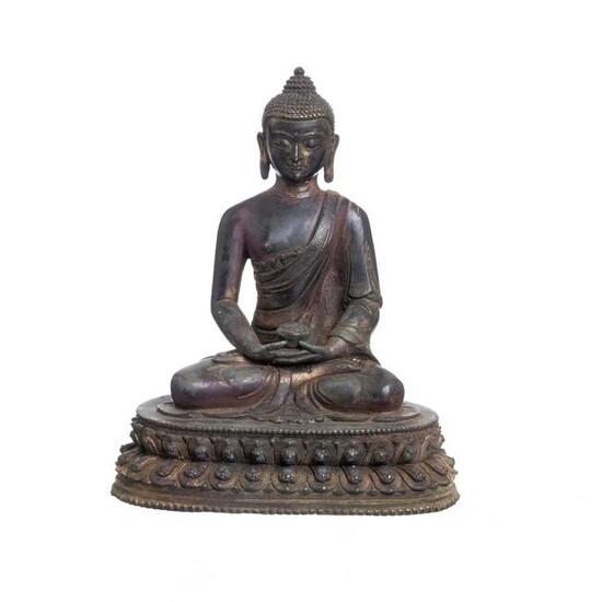Nepal bronze Buddha