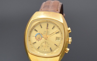 OMEGA Seamaster gold plated chronograph reference 176.005, self...