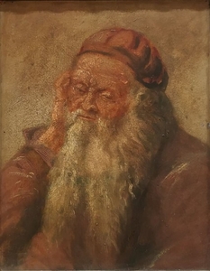 Oil painting, a copy of an original Albrecht Durer artwork
