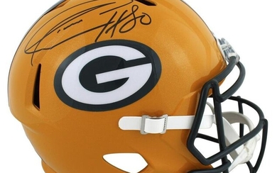 Packers Donald Driver Signed Full Size Speed Rep Helmet BAS Witnessed
