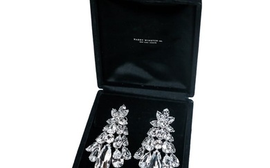 Pair of Harry Winston Inspired Ear Clips