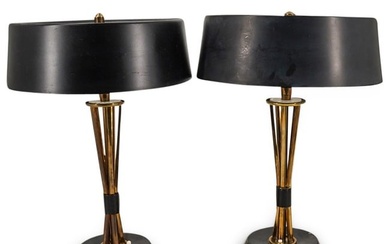 Pair of Oscar Torlasco for Lumi Milano Table Lamps