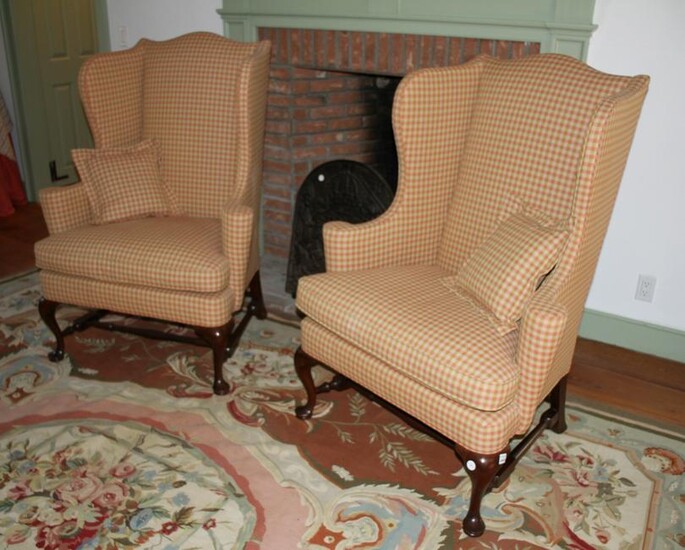 Pair of Southwind Connoisseurs Wing Back Chairs