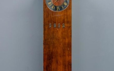 Pine Coffin Clock
