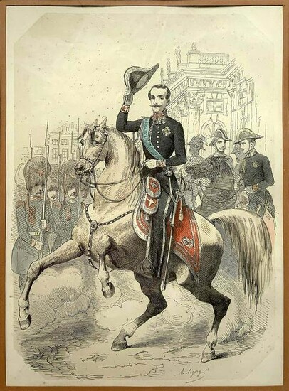 Print by Charles-Albert-AmÃ©dÃ©e de Sovoie, XIX centuri