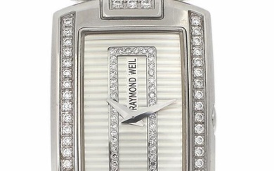 Raymond Weil A wristwatch of steel with diamonds. Model Shine, ref. 1800....