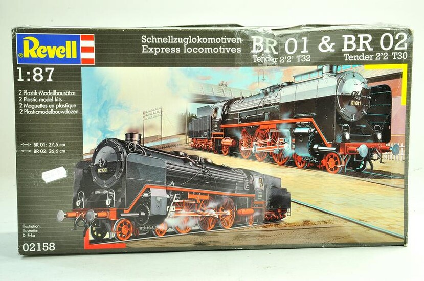 Revell plastic model kit comprising 1/87 BR01 and BR02