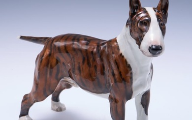 Royal Doulton Striped Bull Terrier Figurine.