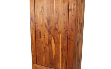 Rustic-Style Pine Cabinet