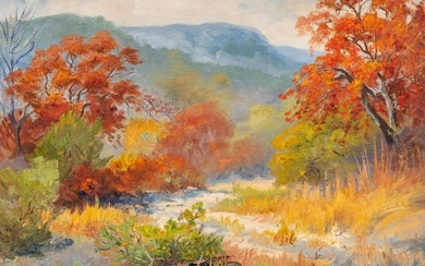 Santa Duran (1909-2002), "Autumn-Nature