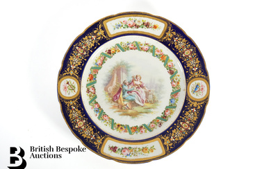 Sevres Cabinet Plate