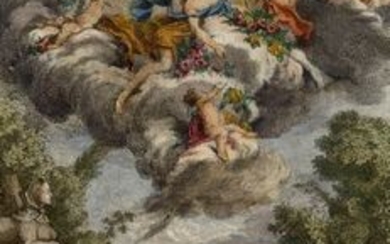 Siegfried Leberecht Crusius (Steinpleis bei Werdau, 1730 - Leipzig, 1804), Le quattro stagioni. 1760.