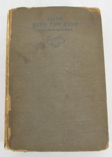 Signed Gone With The Wind First Edition