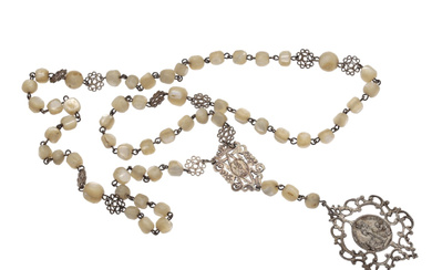 Silver rosary, first half of the 20th Century.