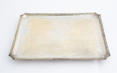 Silver tray, gr. 2740 ca. Early 20th century