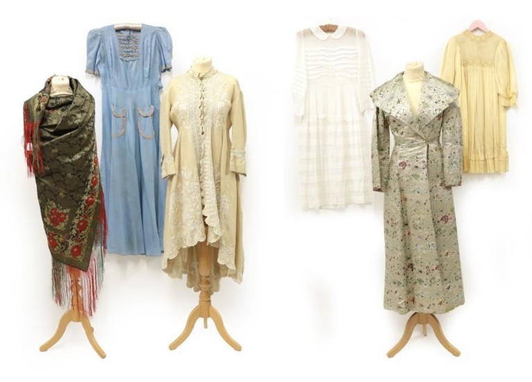 Six Items of Early 20th Century Ladies' Costume, comprising a...