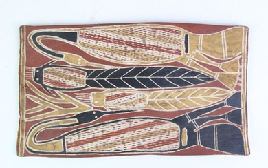 Small Aboriginal Painting (17cm x 30cm)