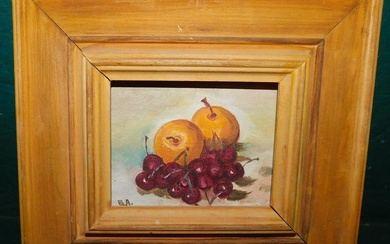 Small Framed Oil on Board Signed
