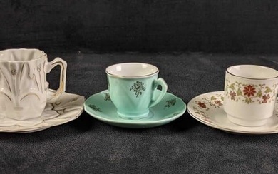 Small Tea Cups and Saucers