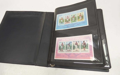 Stamp album of unused collectable world theme stampsCondition Report There...