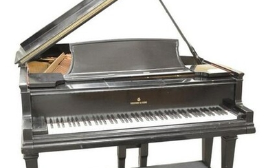 Steinway and Sons Grand Piano model A ebonized with