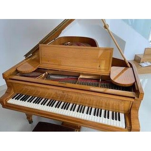Steinway (c1907) A 6ft 11in 3 pedal Model B grand piano in a...